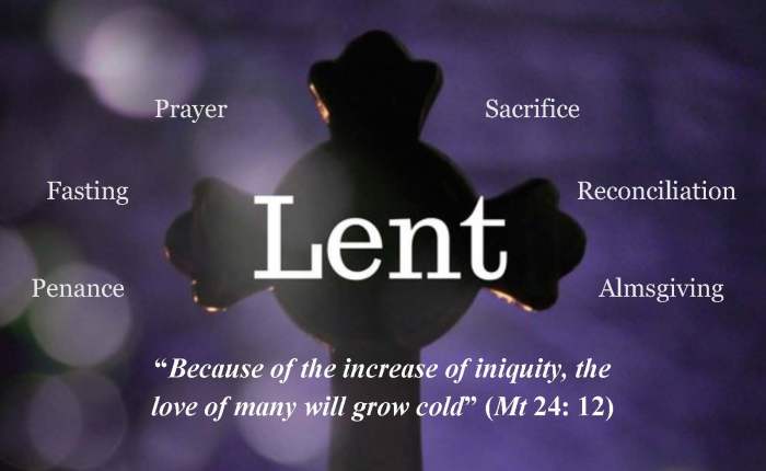 Follow Me (part six,&nbsp;Lent)